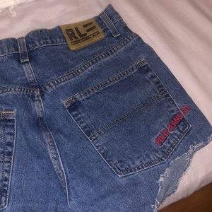 polo ralph lauren jean shorts